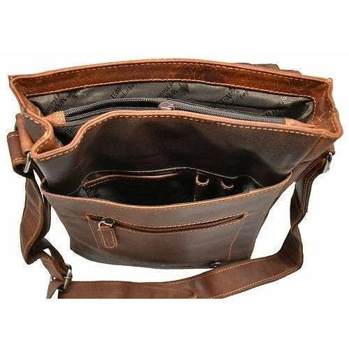 Leather Shoulder Bag Torquay - GW836 Handbags, Wallets & Cases Greenwood Leather   