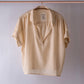 Loomist Sile Collared Top Tops loom.ist