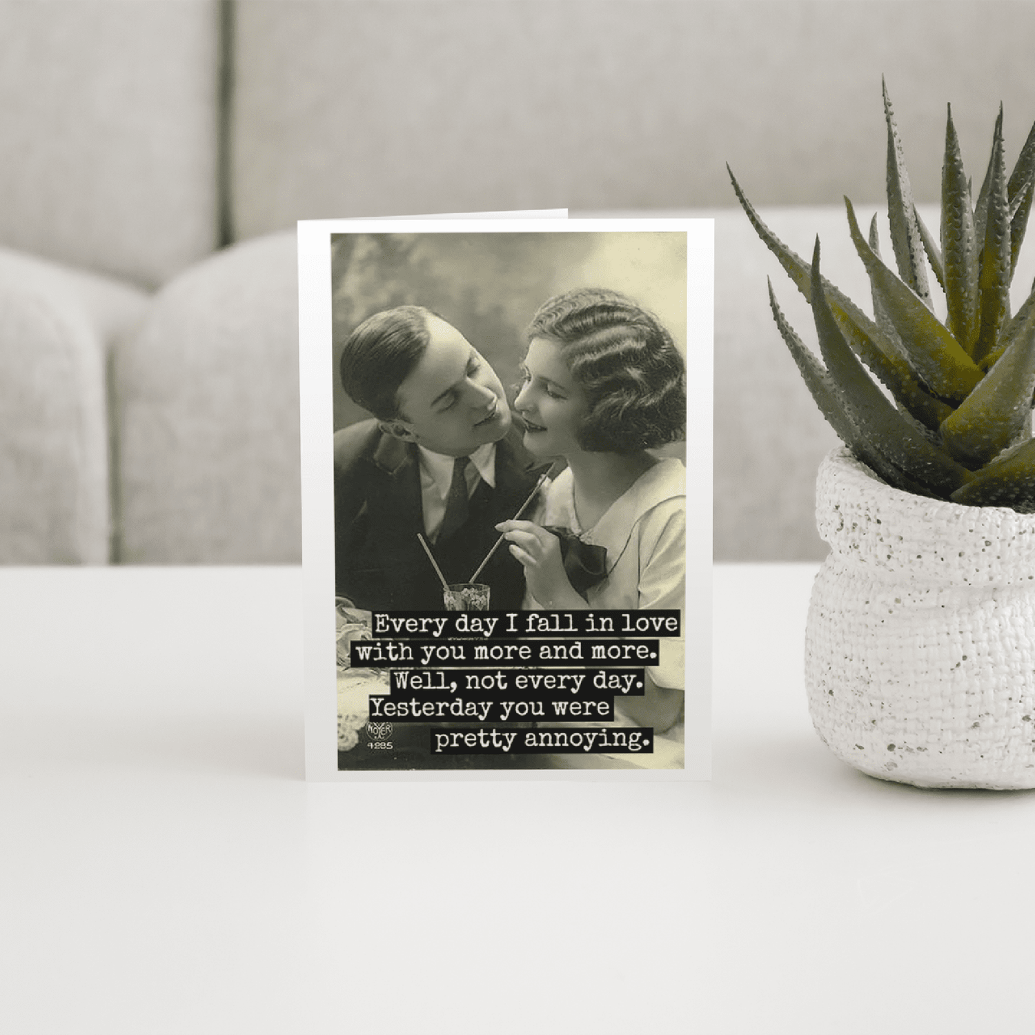 Greeting Card. Every Day I Fall In Love With You... Greeting Cards Raven&