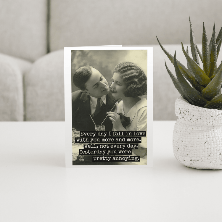 Greeting Card. Every Day I Fall In Love With You... Greeting Cards Raven&