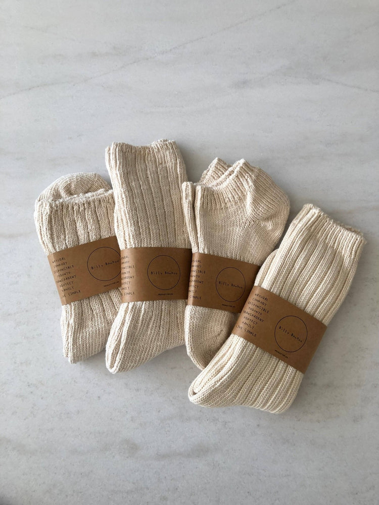 SLUB COTTON SOCKS Socks Billy Bamboo   