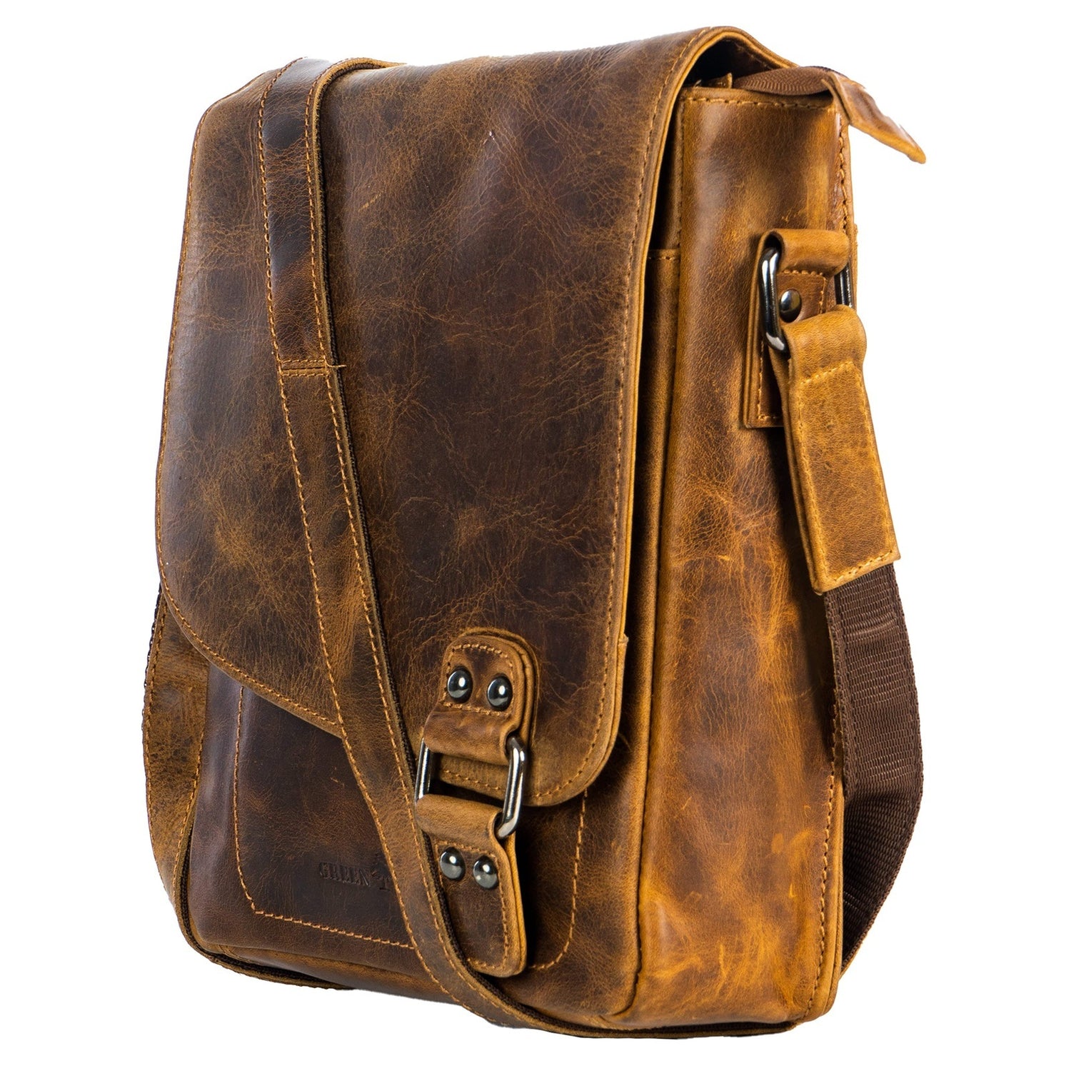 Leather Shoulder Bag Hobart - GW834 Greenwood Leather