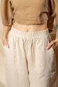 High Waisted Linen Pants Pants Moa