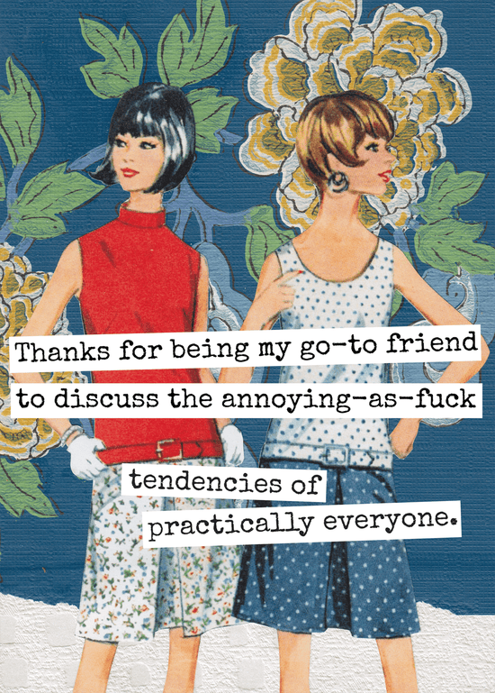 Greeting Card. Annoying-As-Fuck Tendencies... Raven&