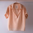 Loomist Sile Collared Top Tops loom.ist Blush