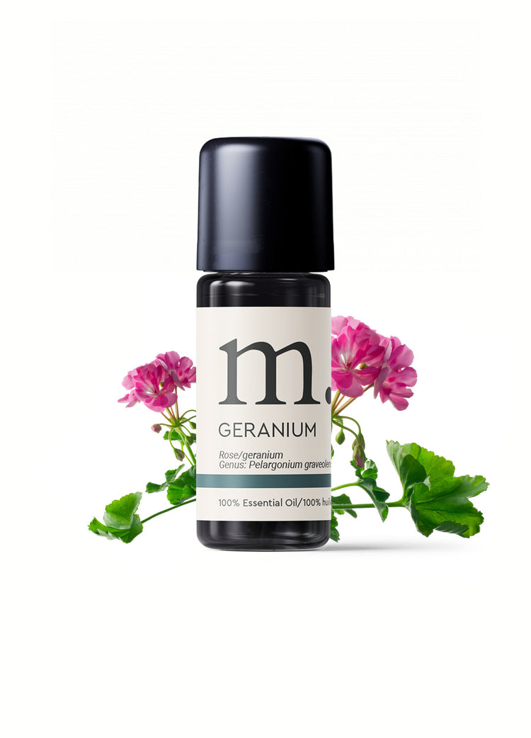 Geranium Essential Oil Certified Organic Rose Geranium