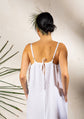 Loomist Double Gauze Black Strap Midi Dress Dresses Moa