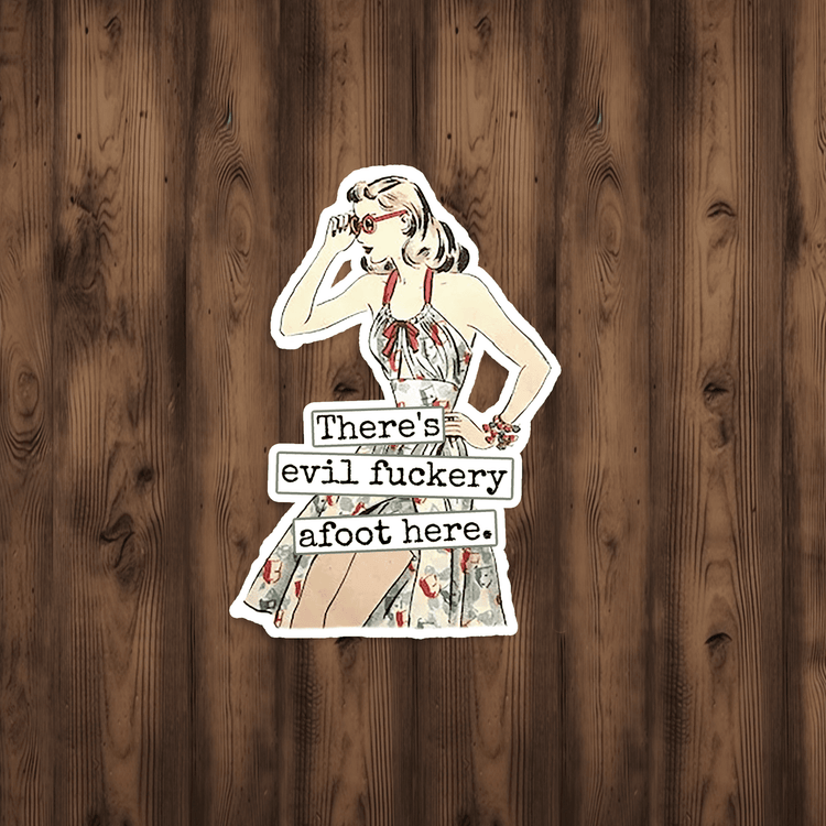 Sticker. There&