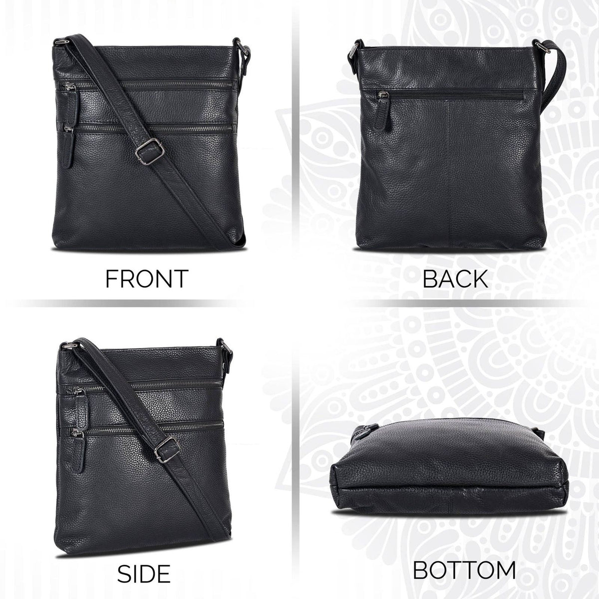 Leather Crossbody Purse Handbags, Wallets & Cases Greenwood Leather