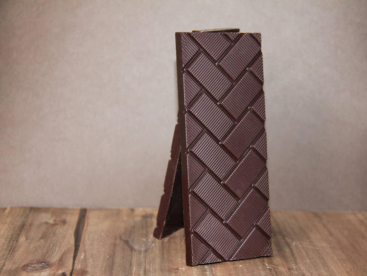 Peppermint 65% Dark Peru Chocolate Kaaj Artisan Chocolate