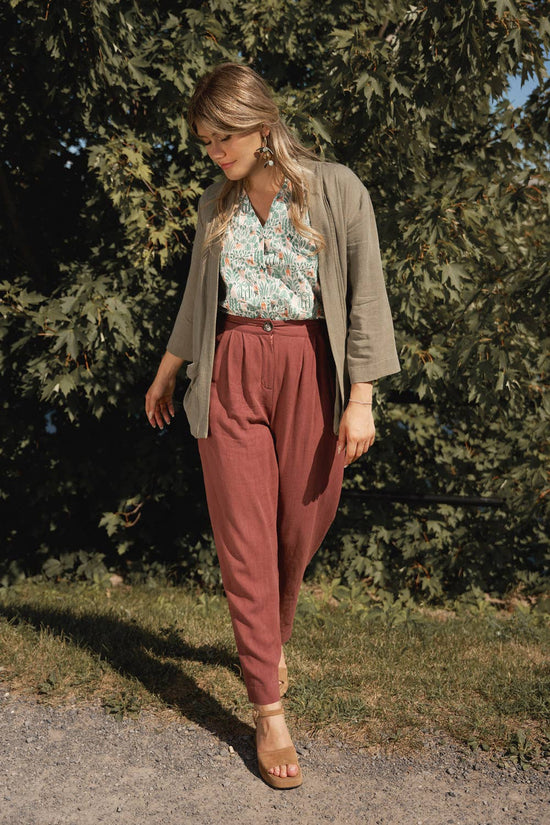 Maelle Vegan Pants (other colours) Pants Meemoza Mocha S