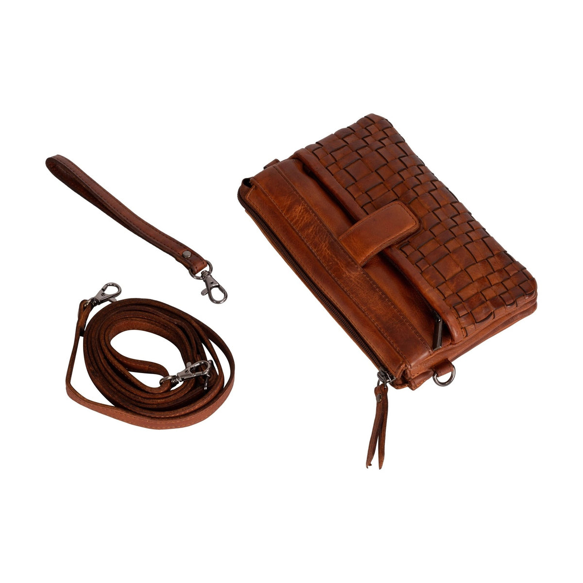 Leather Shoulder Bag Cherry Greenwood Leather