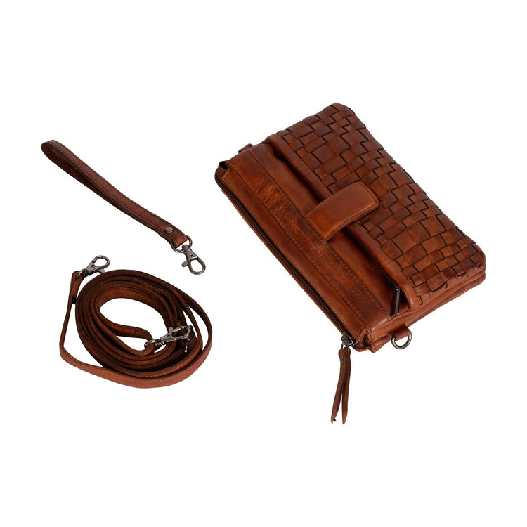 Leather Shoulder Bag Cherry Greenwood Leather