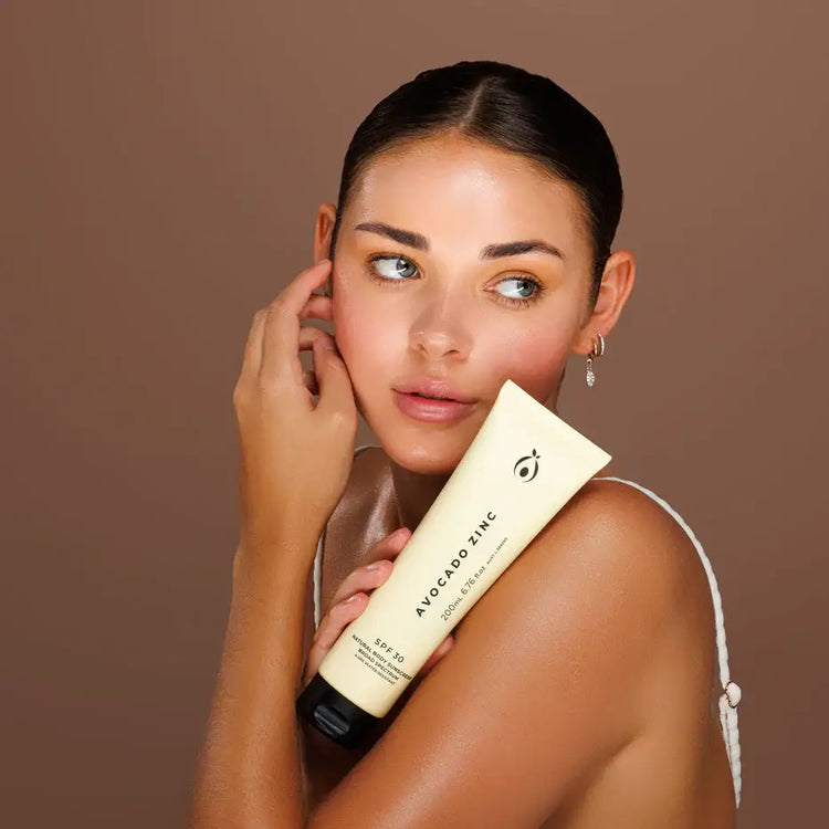 SPF 30 Natural Body Sunscreen Personal Care Avocado Zinc