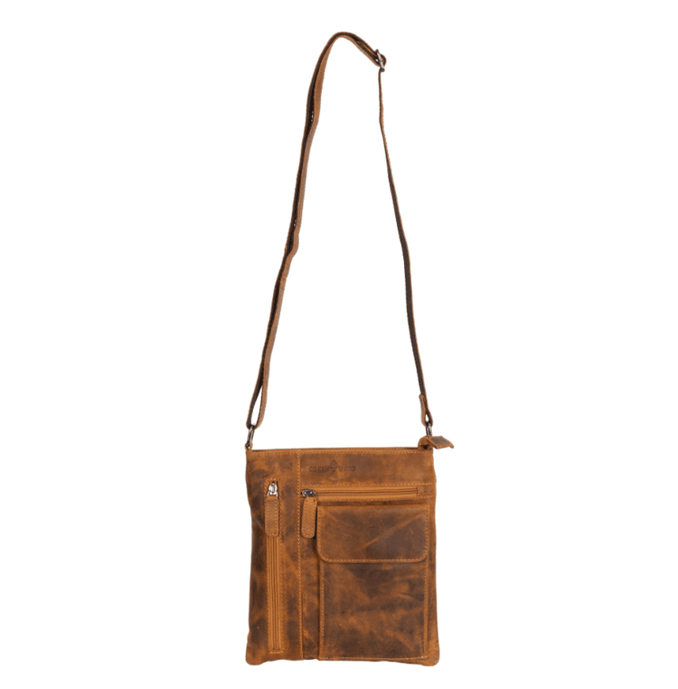Ladies Cross Body Leather Bag Lucy LD007 Greenwood Leather