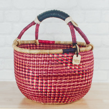 Round Basket - Traditional Palette Baskets Big Blue Moma Small