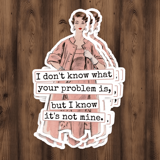 Sticker. I Don&
