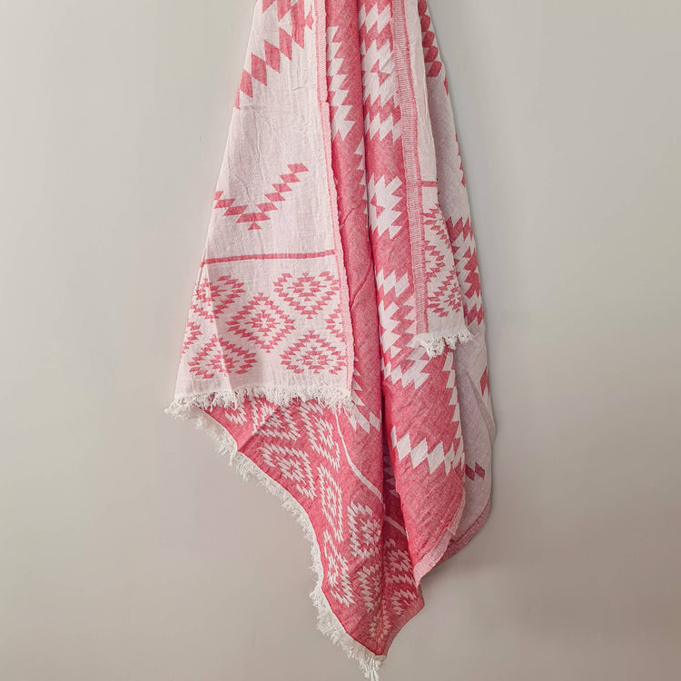 Aztec Pattern Double Face Beach Towel / Camping Blanket Towels Moa   
