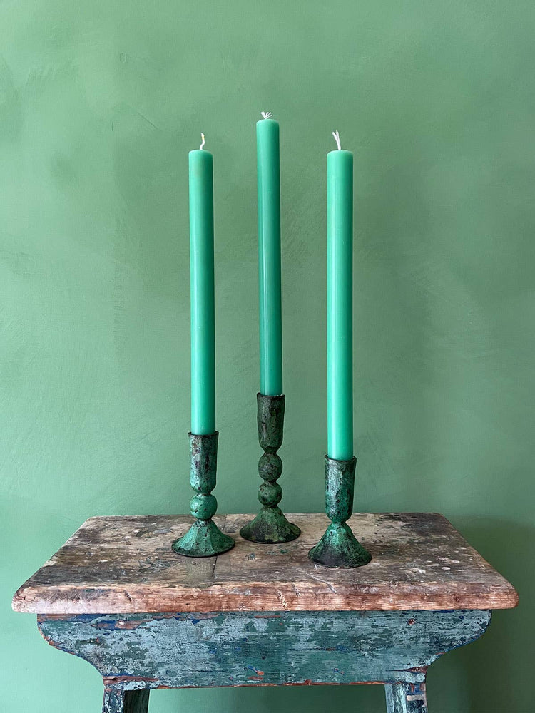 Large Verdigris Candle Holder, Austen  Bohemia Design   