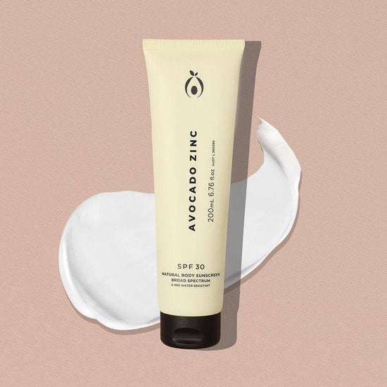 SPF 30 Natural Body Sunscreen Personal Care Avocado Zinc