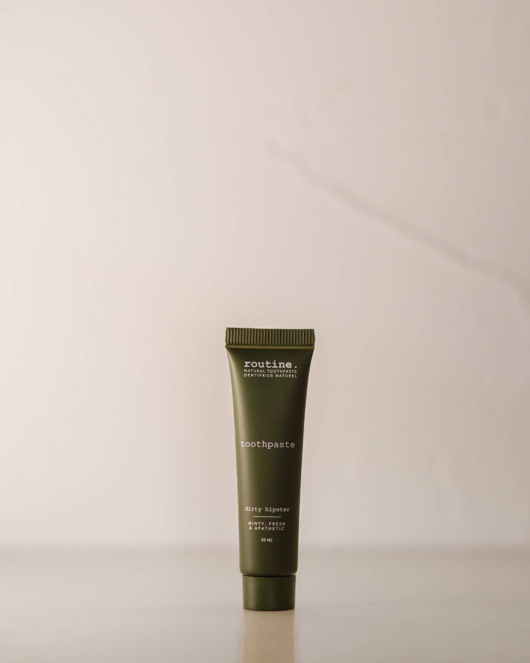 Dirty Hipster 20ml Natural Toothpaste Mini Routine Natural Beauty