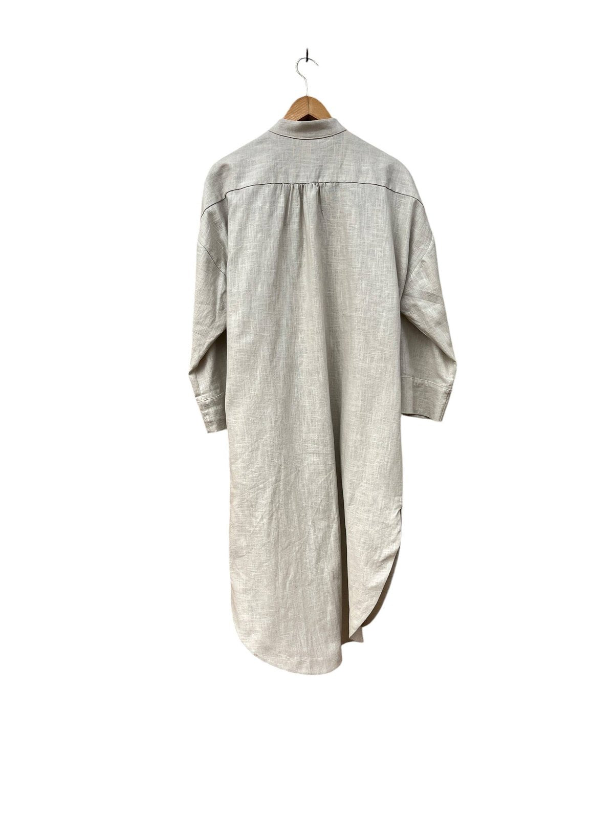 706 TRÉVOL Shirt dress in Organic Canvas Linen CECILIA SÖRENSEN