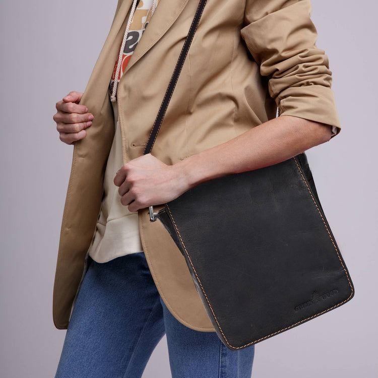 Leather Shoulder Bag Luna Handbags, Wallets & Cases Greenwood Leather