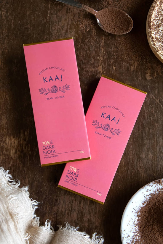 Dark 70% Peru Chocolate Kaaj Artisan Chocolate