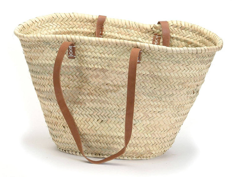 STRAW MARKET BAG SHOULDER Bacon Basketware
