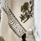 Loomist Wood Block Printed Linen Wrap Scarf loom.ist