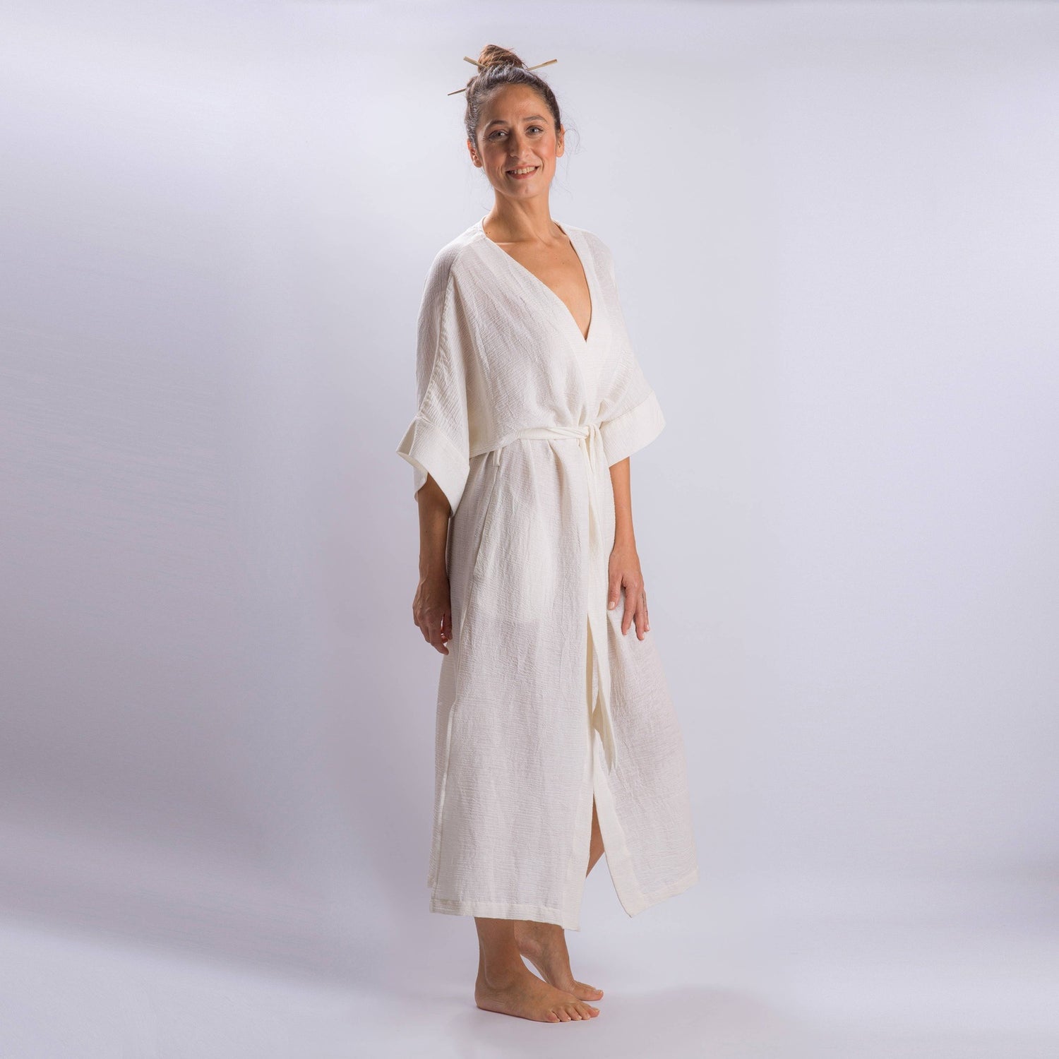 Loomist Sile Maxi Wrap Dress Dress loom.ist