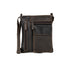 Ladies Cross Body Leather Bag Lucy LD007 Greenwood Leather Brown