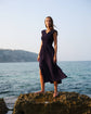 CECILIA SÖRENSEN Albazer V-neck Dress in Organic Cotton Muslin Dress CECILIA SÖRENSEN