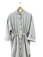 706 TRÉVOL Shirt dress in Organic Canvas Linen CECILIA SÖRENSEN