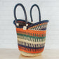 U Shopper Large - Traditional Palette Baskets Big Blue Moma   