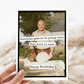 Birthday Card. Your Turn Is Over. Vintage Photo Card for Man Greeting Cards Raven&
