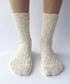 OKAYOK 100% Cotton Jenny Crew Socks OKAYOK S/M Natural