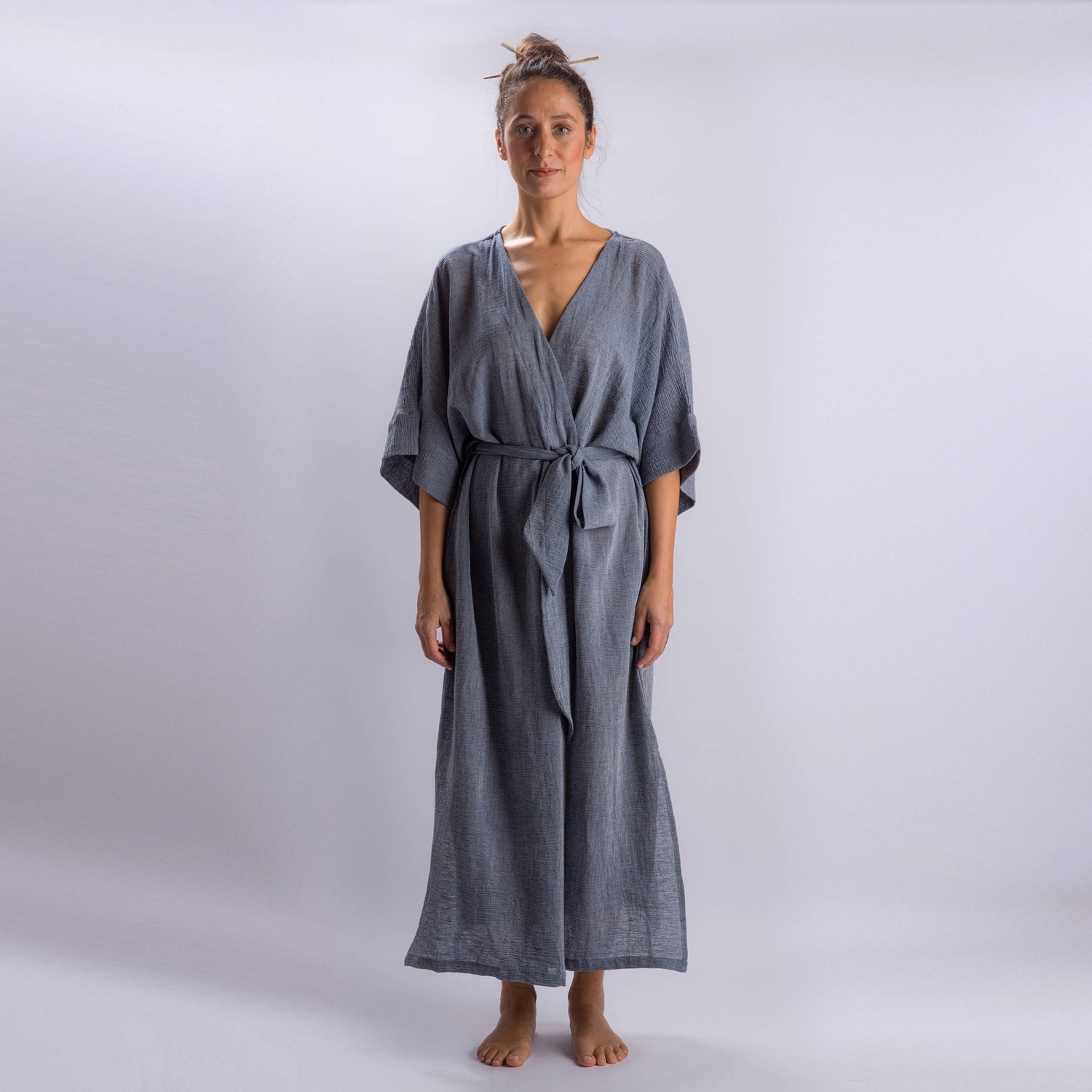 Loomist Sile Maxi Wrap Dress Dress loom.ist