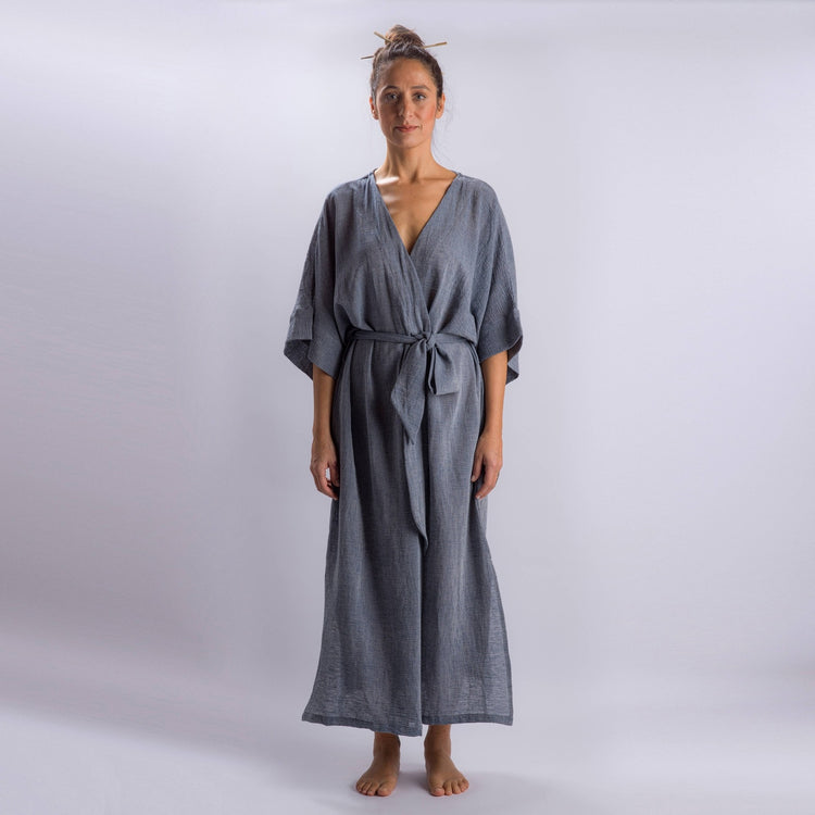 Loomist Sile Maxi Wrap Dress Dress loom.ist