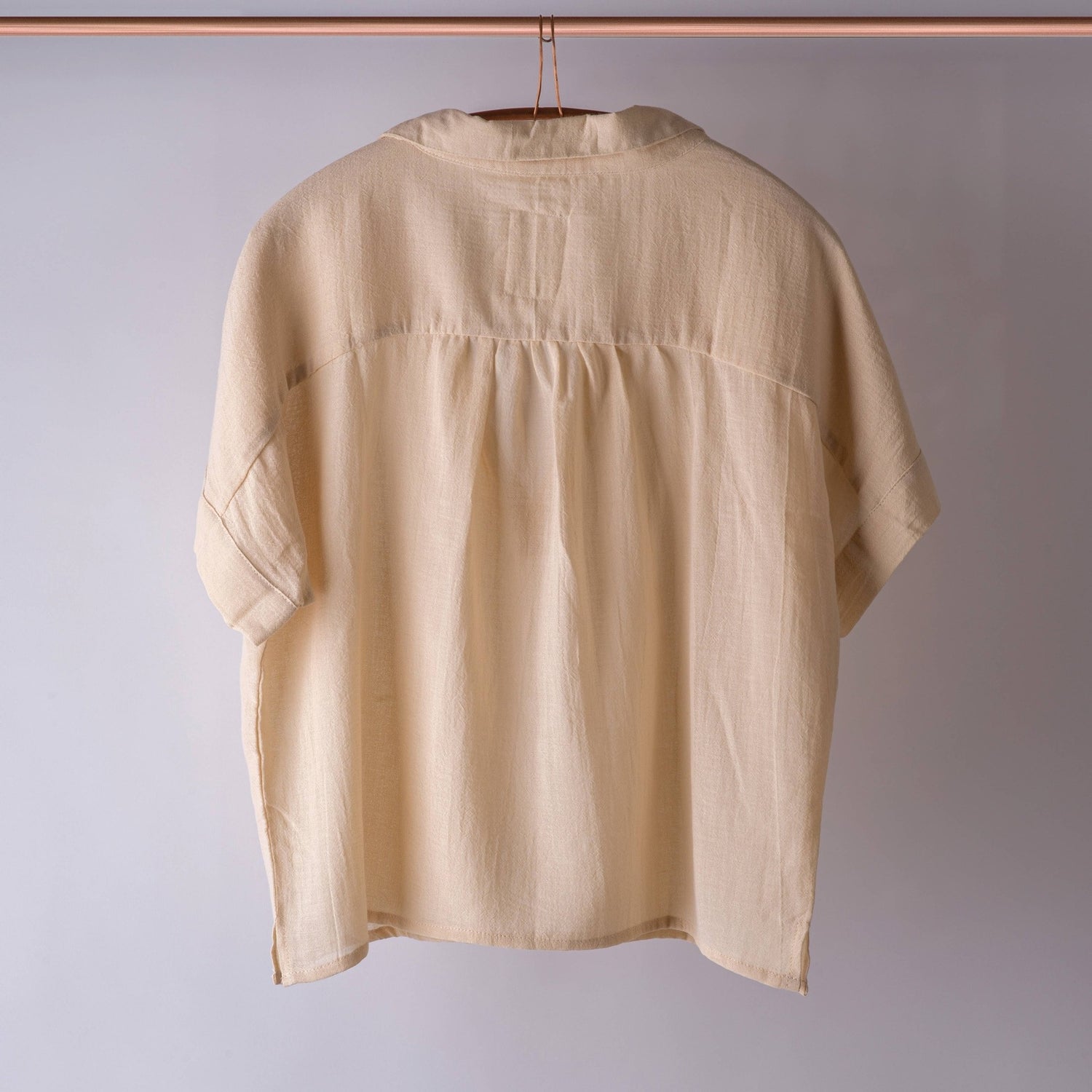 Loomist Sile Collared Top Tops loom.ist