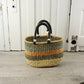 Oval Basket with Two Handles Medium - Traditional Palette Baskets Big Blue Moma   