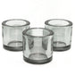 Heavy Glass Votive Holder | Smoke Candle Holders Twilight Collection   