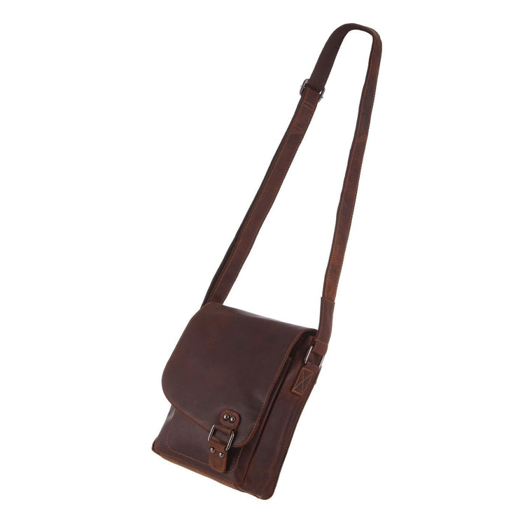 Leather Shoulder Bag Hobart - GW834 Greenwood Leather