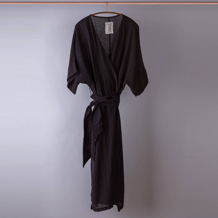 Loomist Sile Maxi Wrap Dress Dress loom.ist