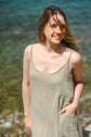 Double Gauze Strap Dress Moa