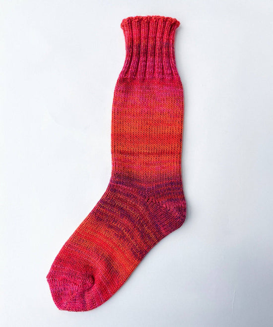 OKAYOK Variegated Sunday Socks Socks OKAYOK M/L Pomegranate