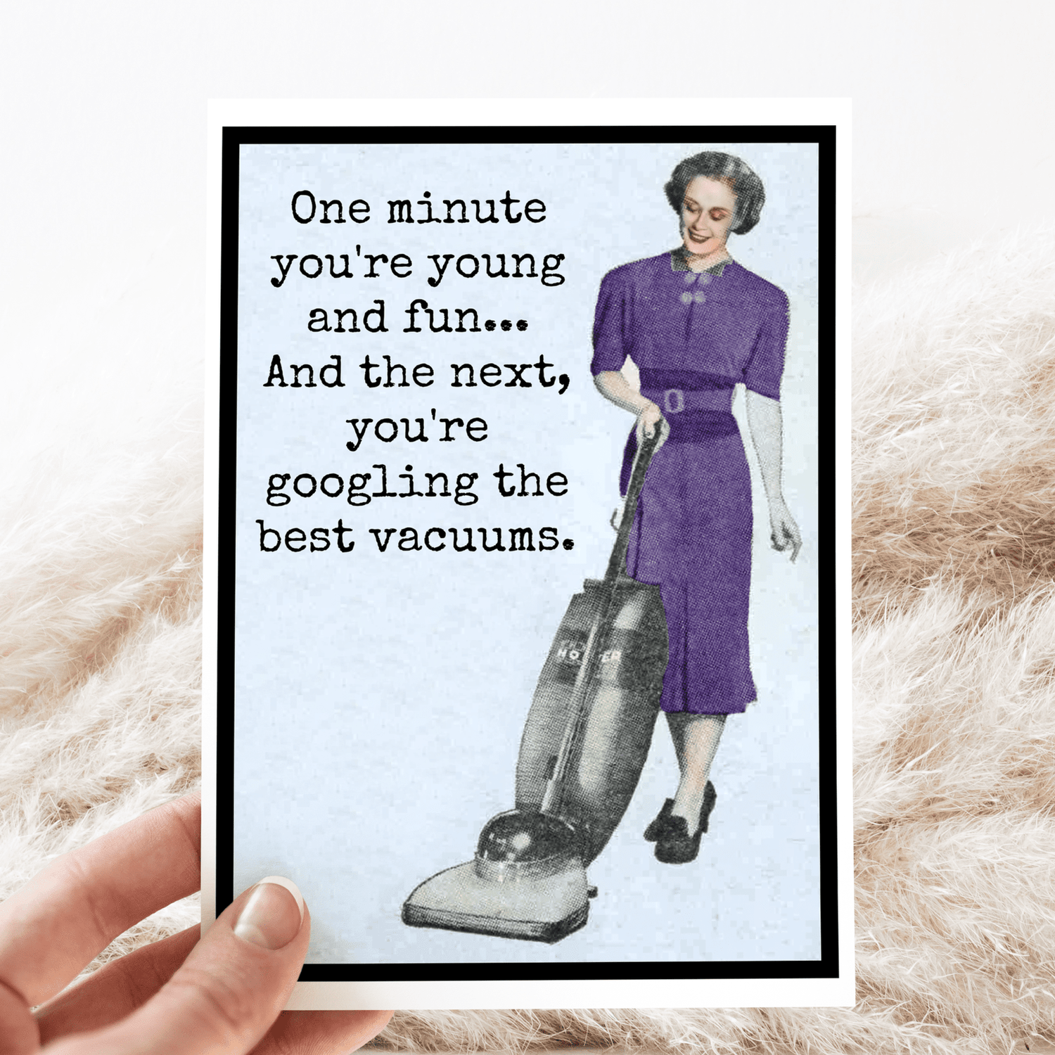 Funny Card. One Minute You&