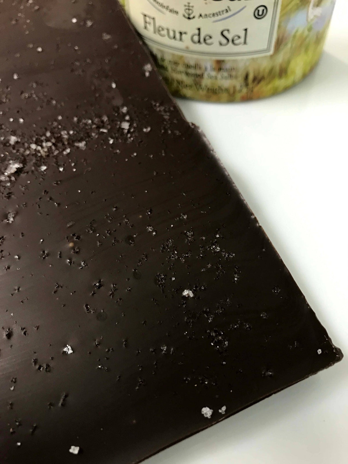 Fleur de Sel Chocolate Bar Chocolate Decadence Chocolates Inc   