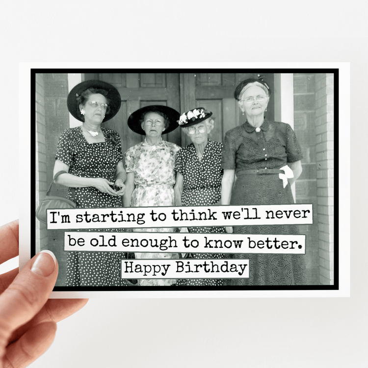 Birthday Card. We&