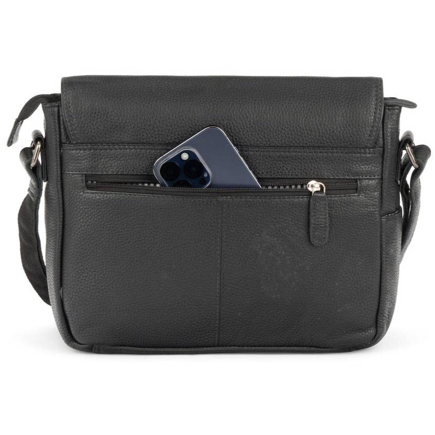Smart Messenger Steven Mini 11" Handbags, Wallets & Cases Greenwood Leather